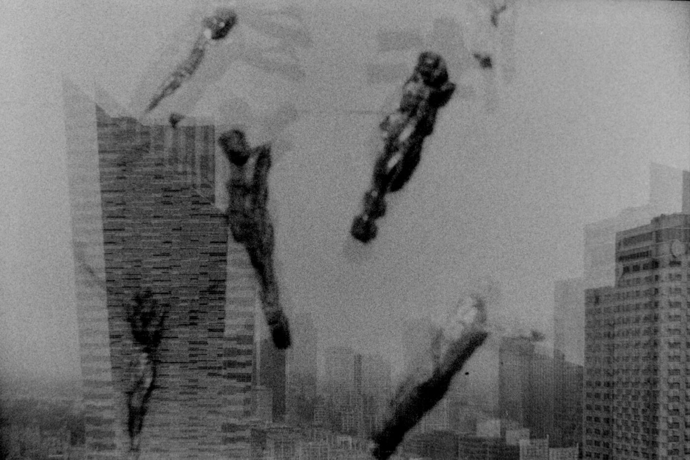 Falling Crucifixes in Warsaw I