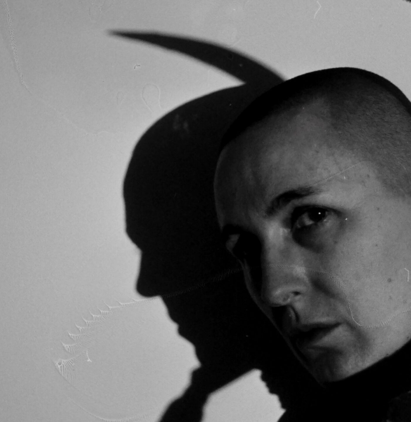 The Sickle Holds the Truth (self portrait)